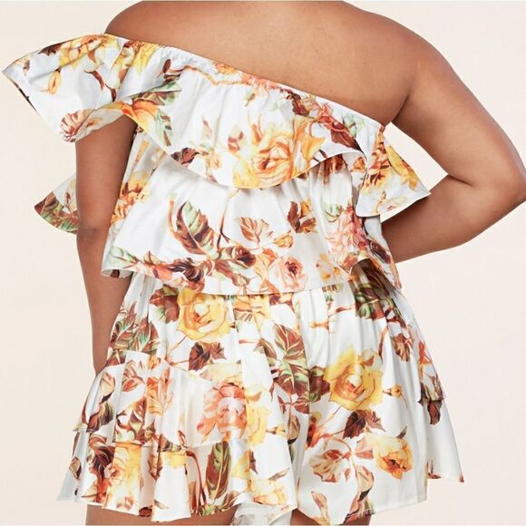 ❤️LOW STOCK! NEW L’atise by Amy Plus Size 2-Piece Shorts Set - Picture 8 of 10